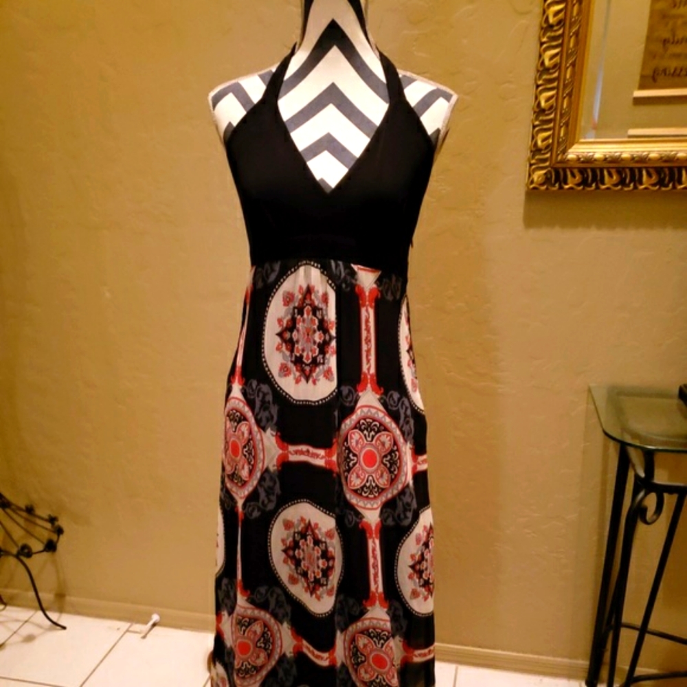 Scarlett Long Halter Dress size 6